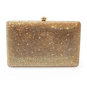 HOST PICK! - Dolli "Lily" Gold Crystal Accented Clutch w/ Chain NWT